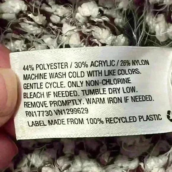 Knox Rose Women’s Sweater V neck. Size XXL. Cream, Tan and Berry. Super soft - Picture 7 of 7